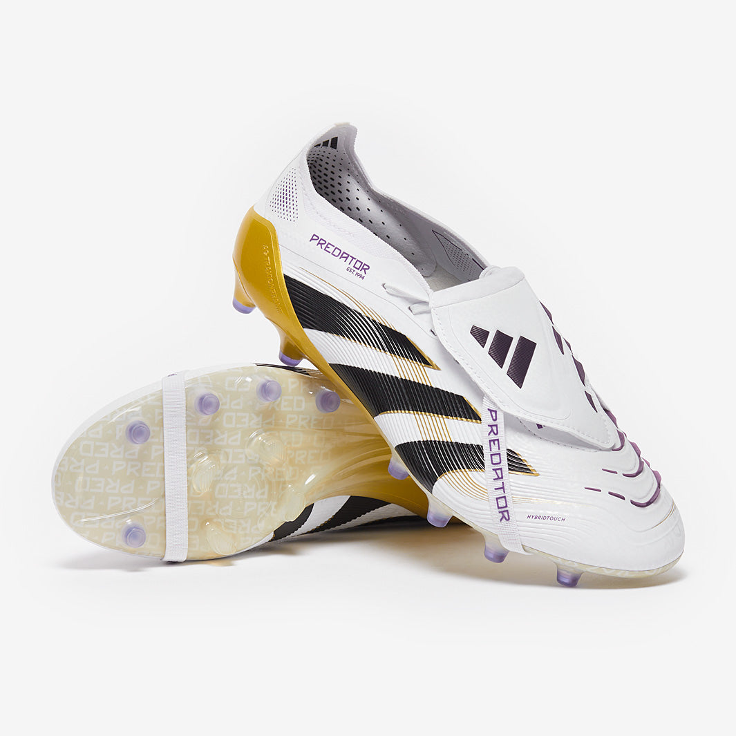 adidas　PREDATOR ELITE L HG/AG 25cm adidas Predator Elite Tongue Artificial Grass - White/Core Black