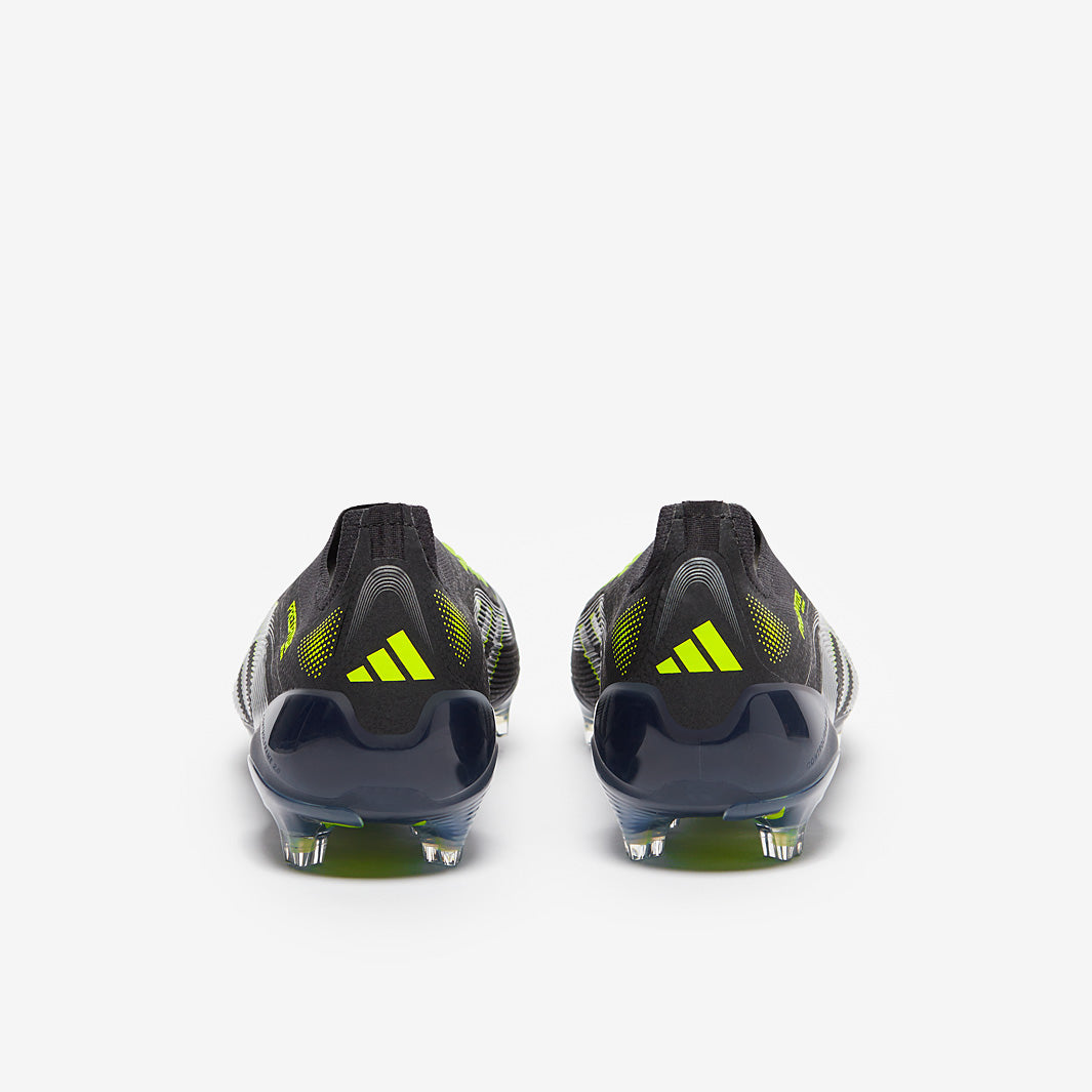 adidas Predator Elite Laceless Firm Ground - Core Black/Carbon