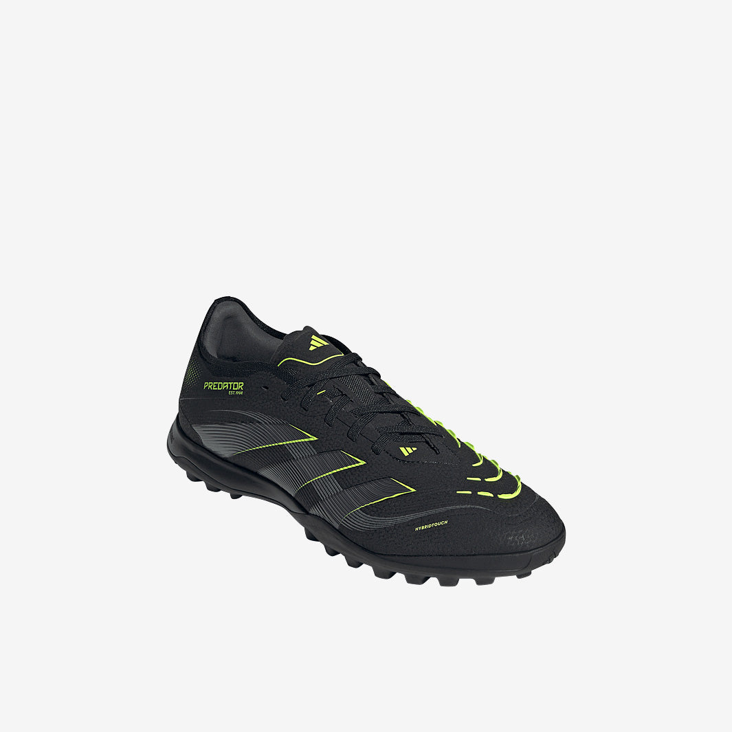 adidas Predator Pro Turf - Core Black/Carbon/Lucid Lemon - Adult