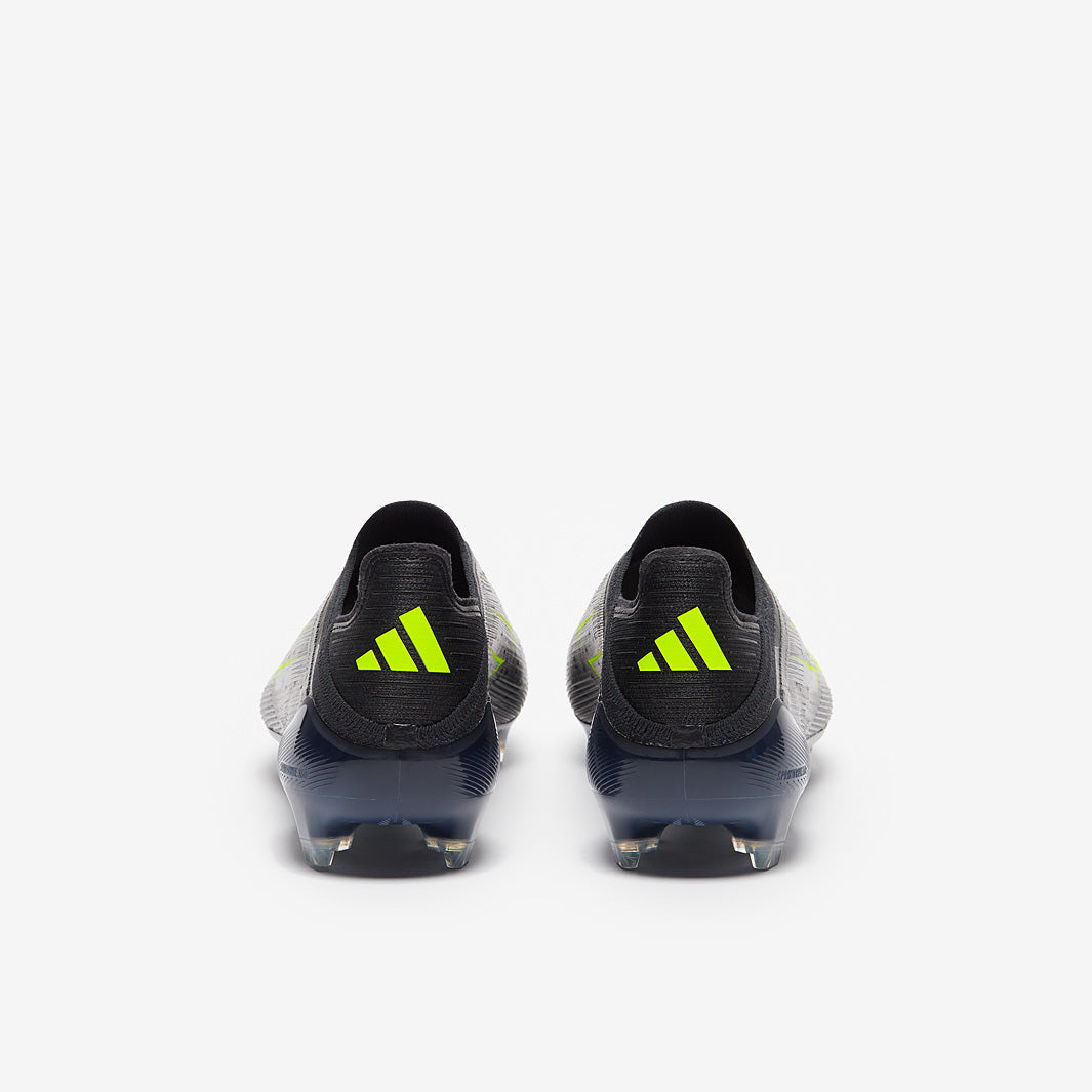 adidas F50 Elite Laceless Firm Ground - Core Black/Iron Met./Lucid