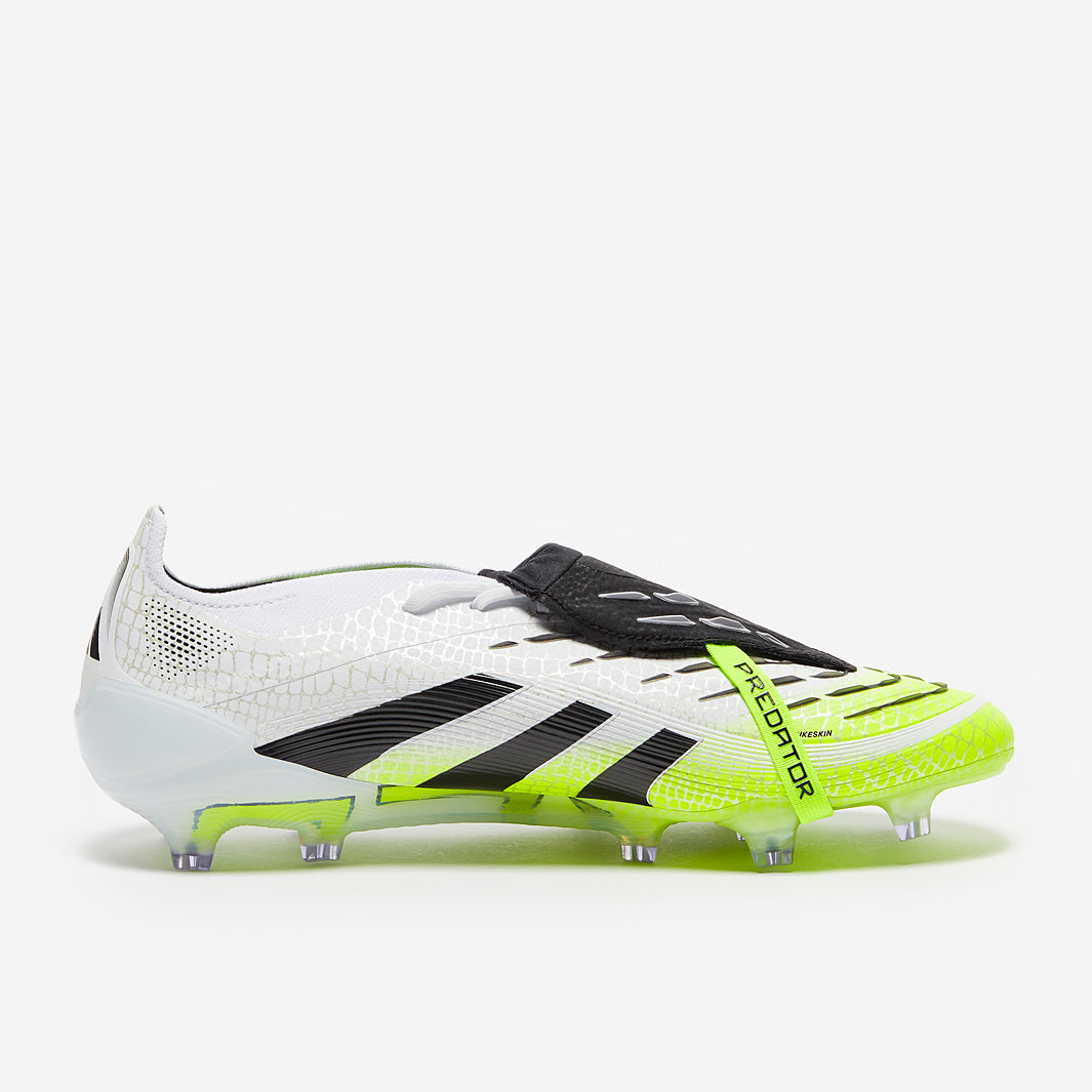 adidas Predator Elite Tongue Firm Ground - Ftwr White/Core Black