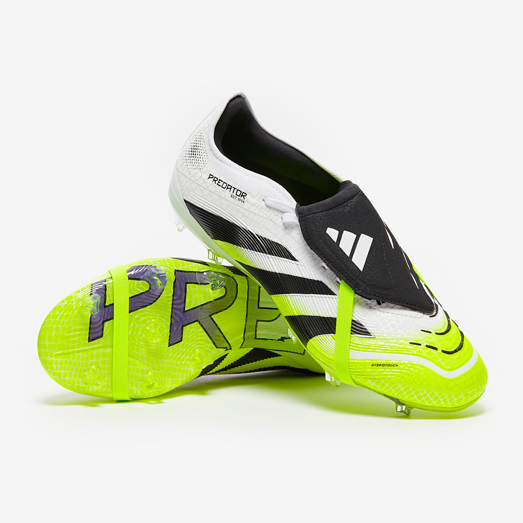 adidas Predator Pro Tongue Firm Ground - Ftwr White/Core Black