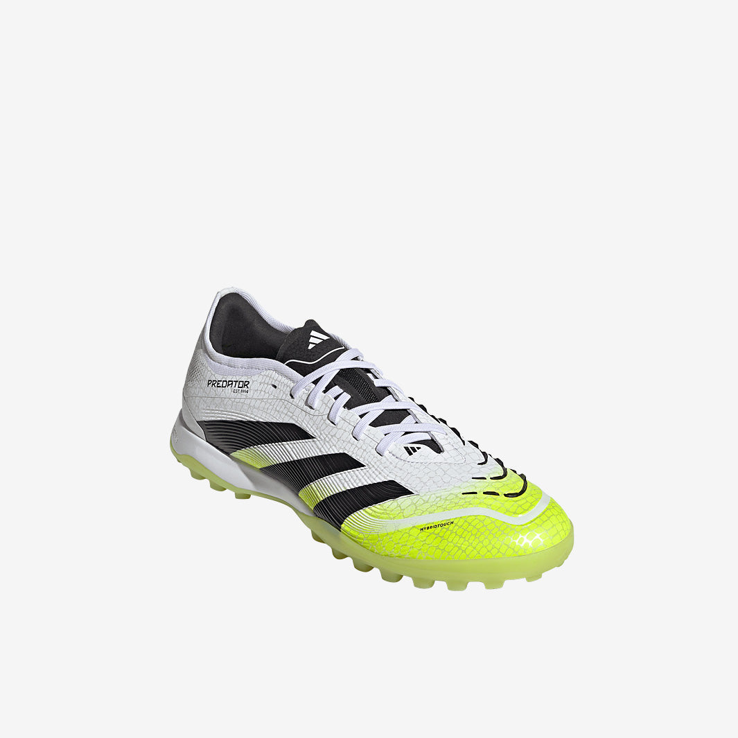 adidas Predator Pro Turf - Ftwr White/Core Black/Lucid Lemon