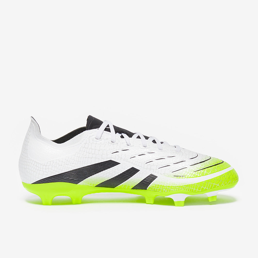 adidas Predator スパイクシューズ ホワイト/ブラック/ライム adidas Predator League Firm Ground/Mixed Ground - Ftwr White/Core