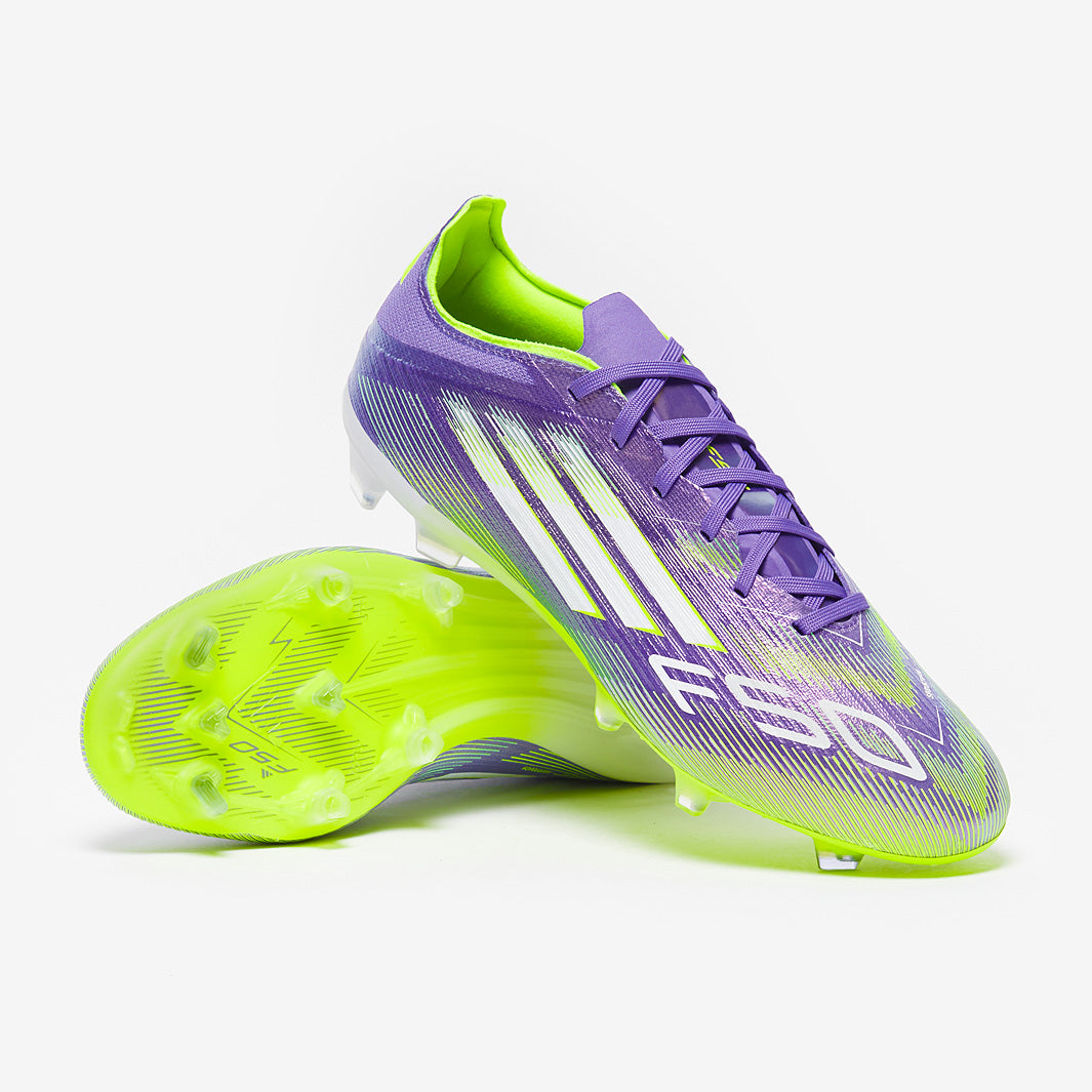 adidas F50 Pro Firm Ground - Purple Rush/Ftwr White/Lucid Lemon