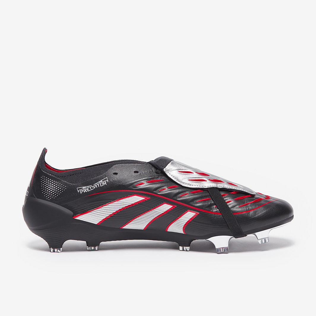 adidas Predator Elite Tongue Leather Firm Ground - Core Black