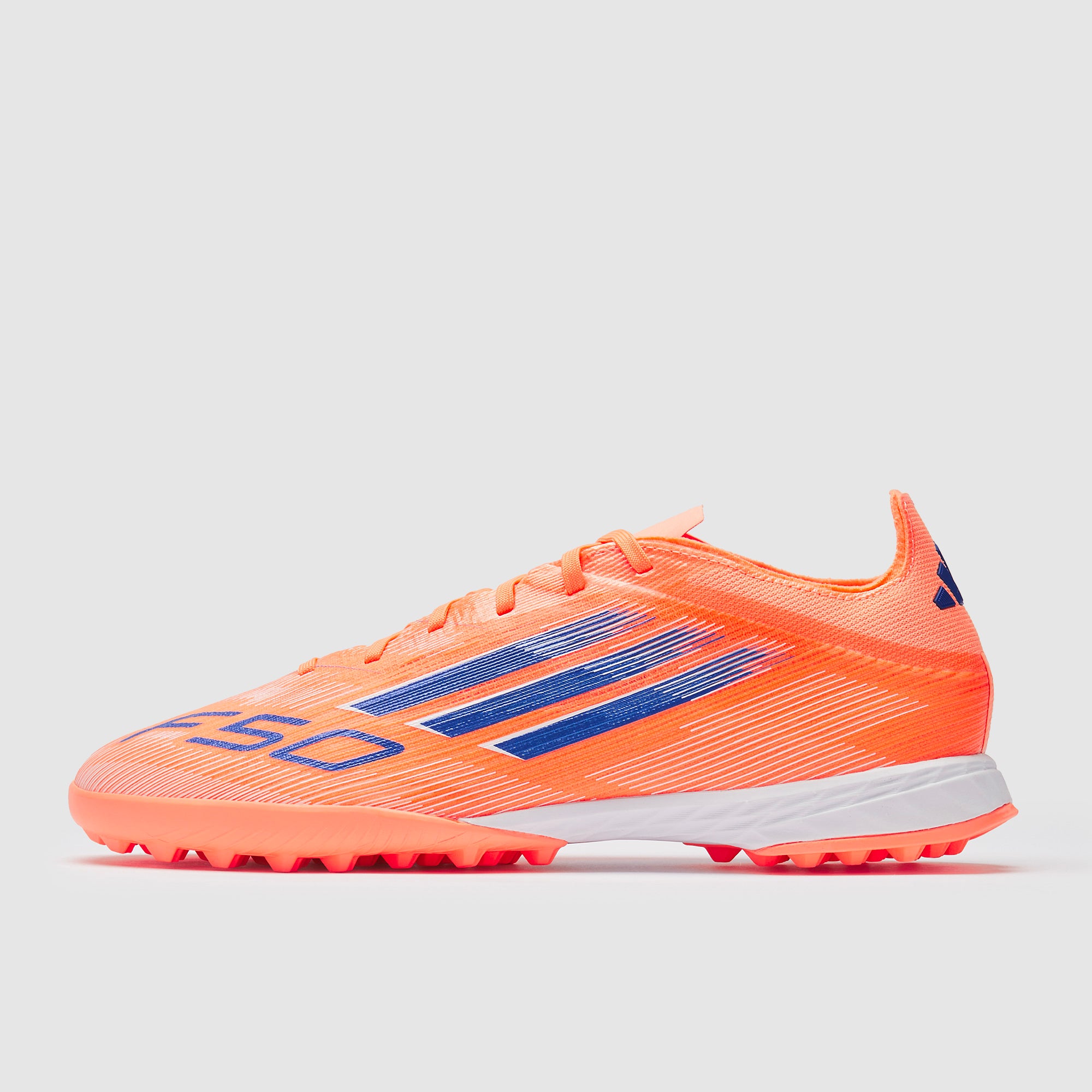 adidas F50 Pro Turf - Beam Orange/Lucid Blue/Ftwr White - Adult Cleats