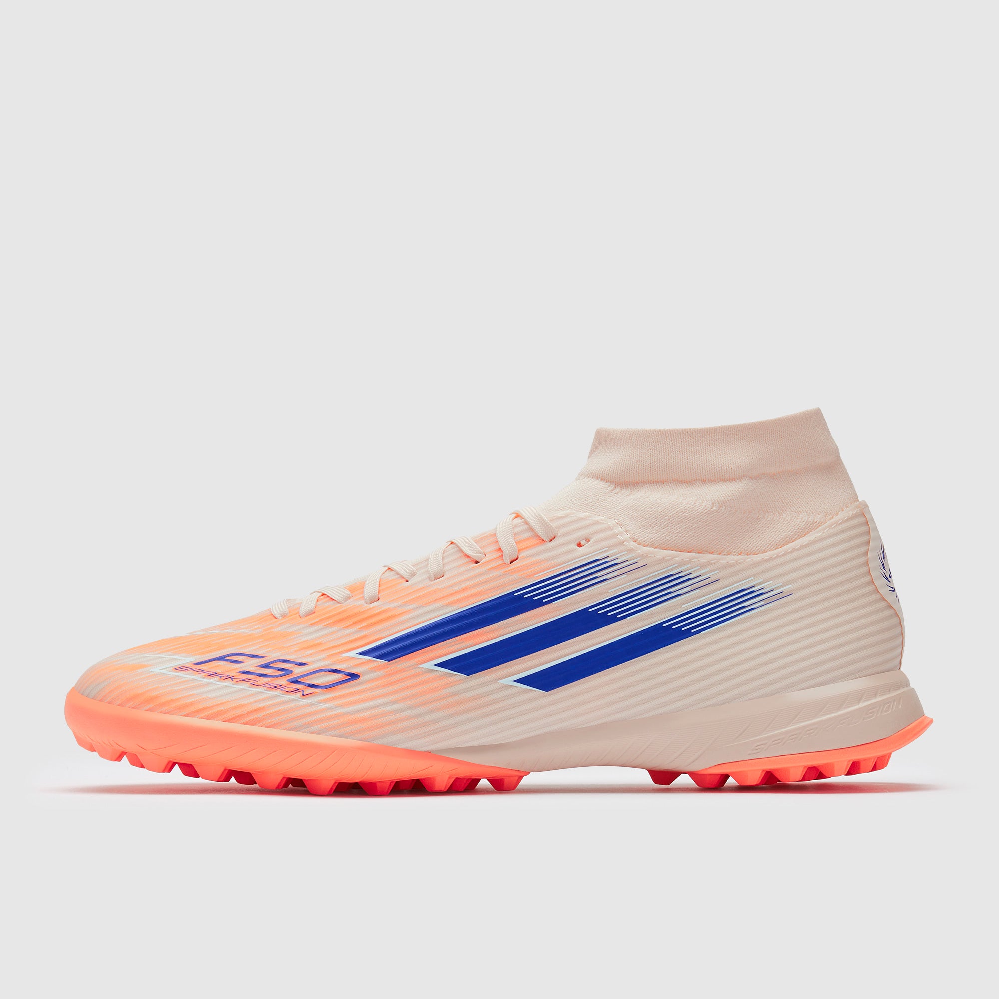adidas F50 Sparkfusion League Turf - Bliss Orange/Lucid Blue/Beam