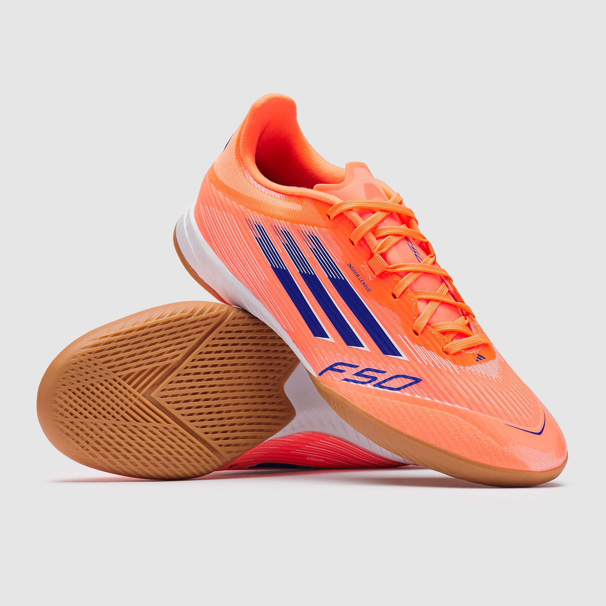 adidas F50 League Indoor - Beam Orange/Lucid Blue/Ftwr White