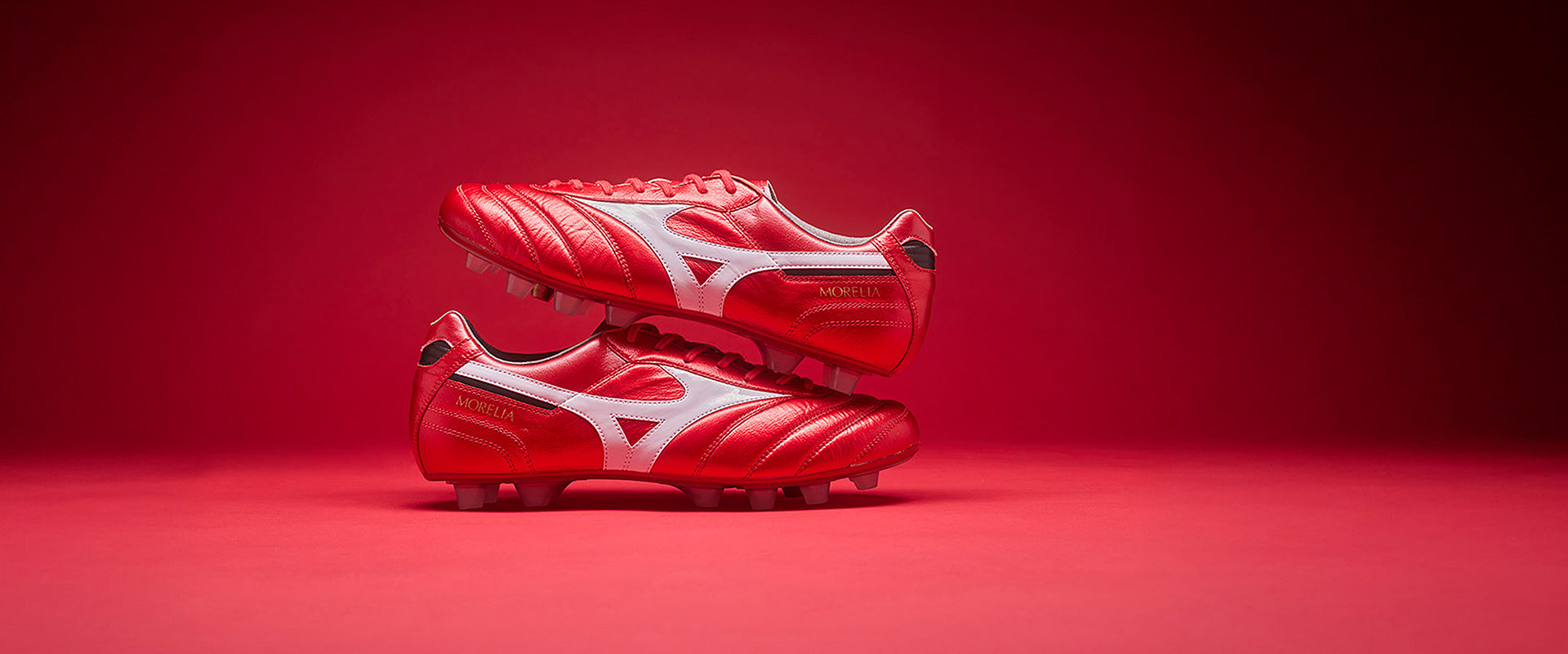 シューズ Mizuno Morelia 2 JAPAN Mizuno Morelia II Made in Japan Firm Ground - Morelia 40th Red