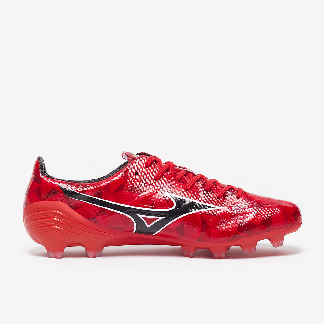 Mizuno Alpha II Made in Japan Firm Ground - Morelia 40th Red/Black