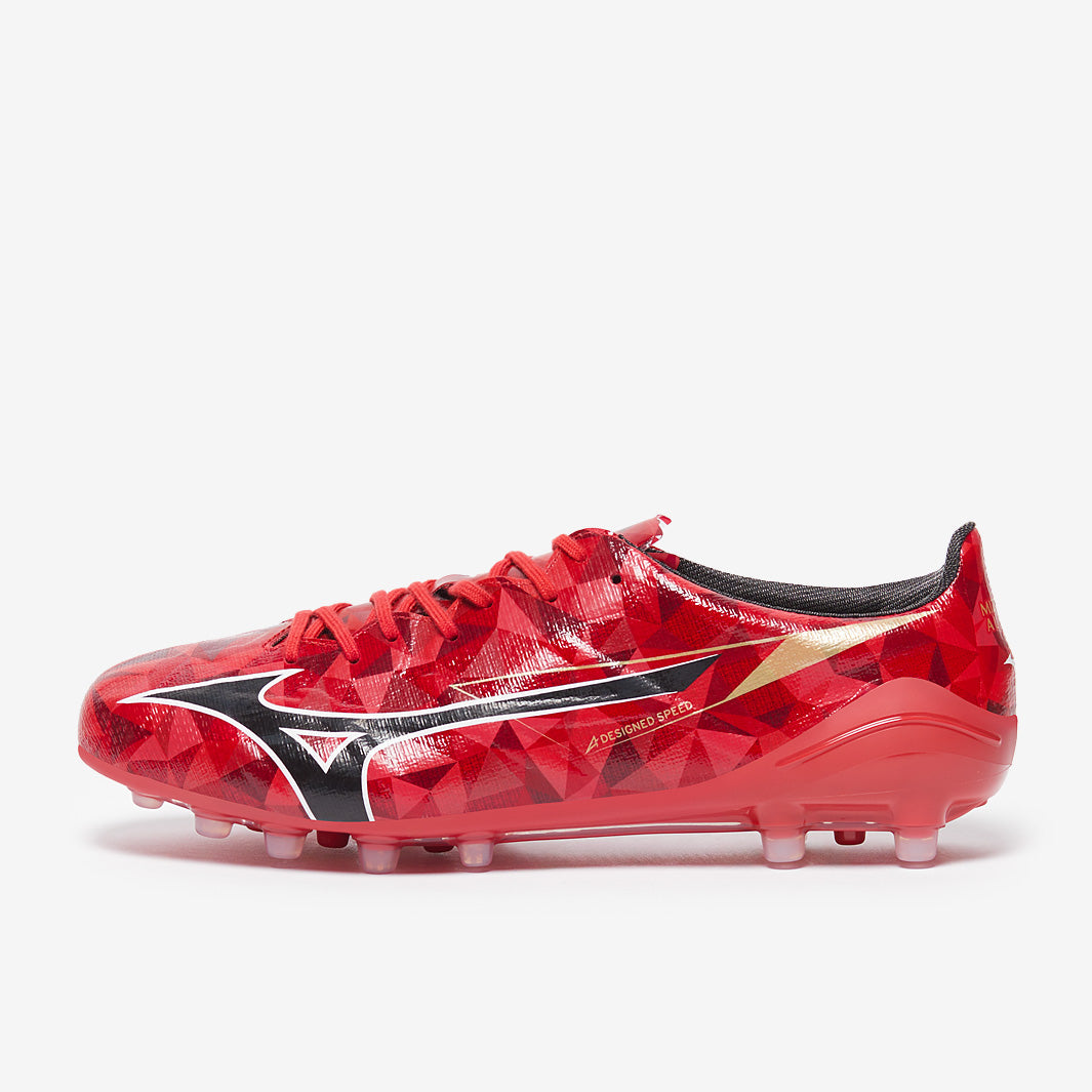 Mizuno Alpha II Elite Artifical Grass - Morelia 40th Red/Black