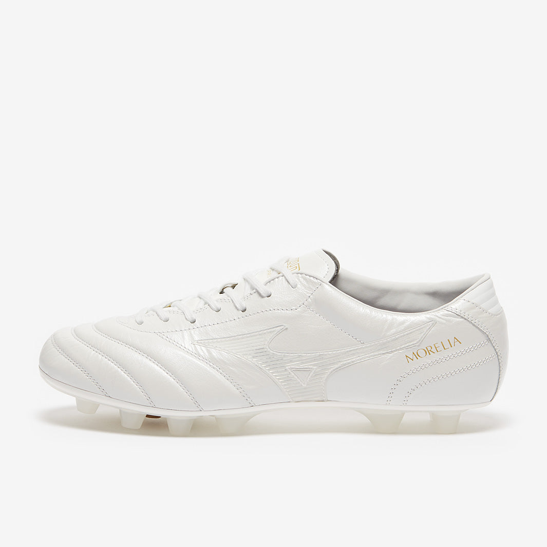 Mizuno Morelia II UL Made in Japan Firm Ground - White/White/White