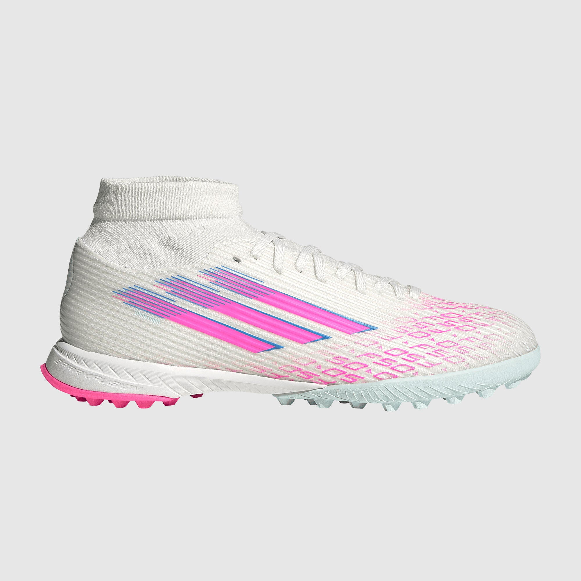 「蕗のファンタジー」　F50 adidas F50 Sparkfusion League Turf - Ftwr White/Lucid Pink/Ftwr
