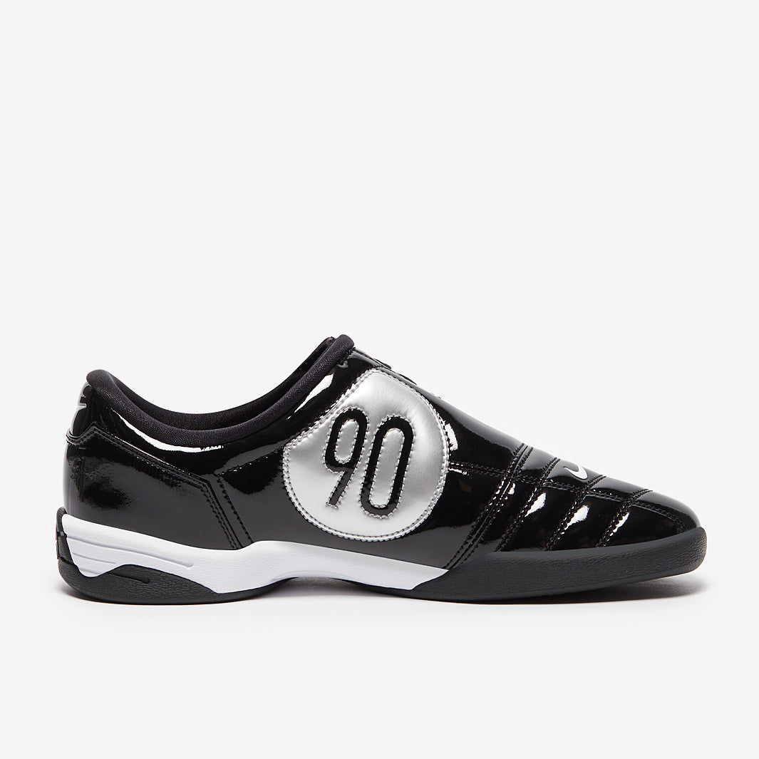 Nike Sportswear T90 SP - Black/White/Metallic Silver - Trainers