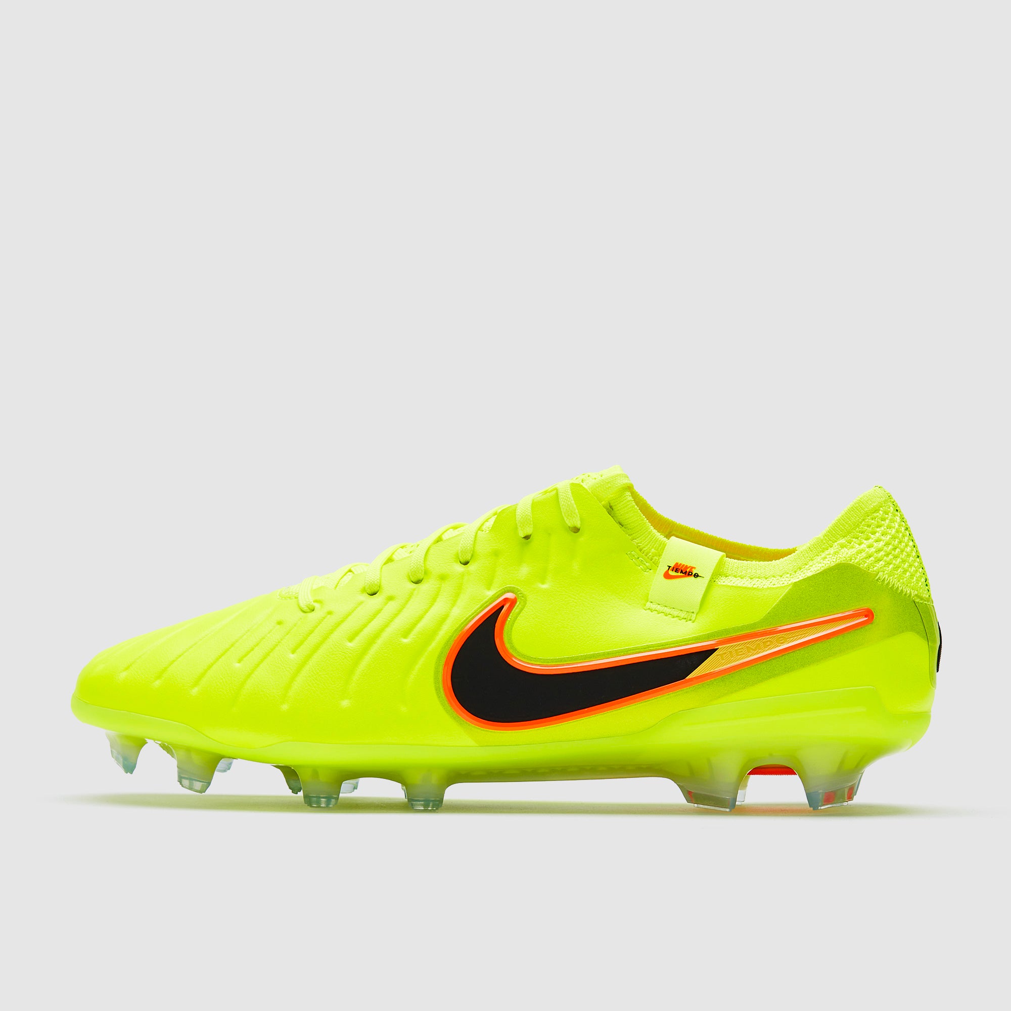 Nike Tiempo Legend X Elite Firm Ground - Volt/Black - Adult Cleats