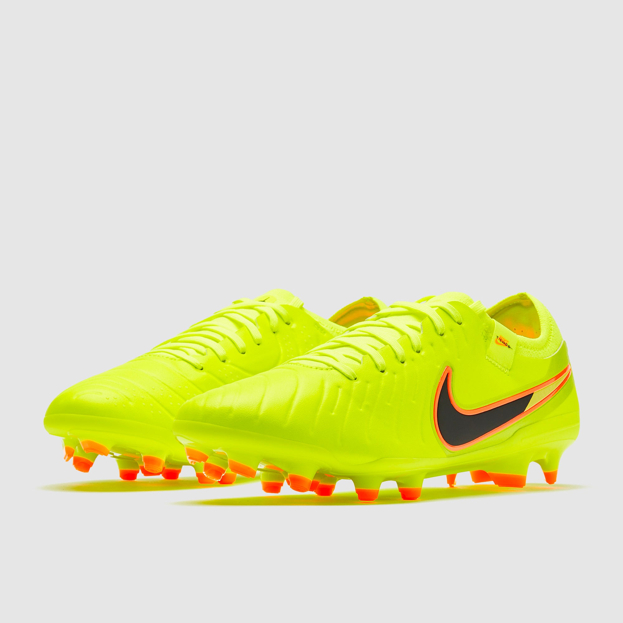 Nike Tiempo Legend X Pro Firm Ground - Volt/Black - Adult Cleats