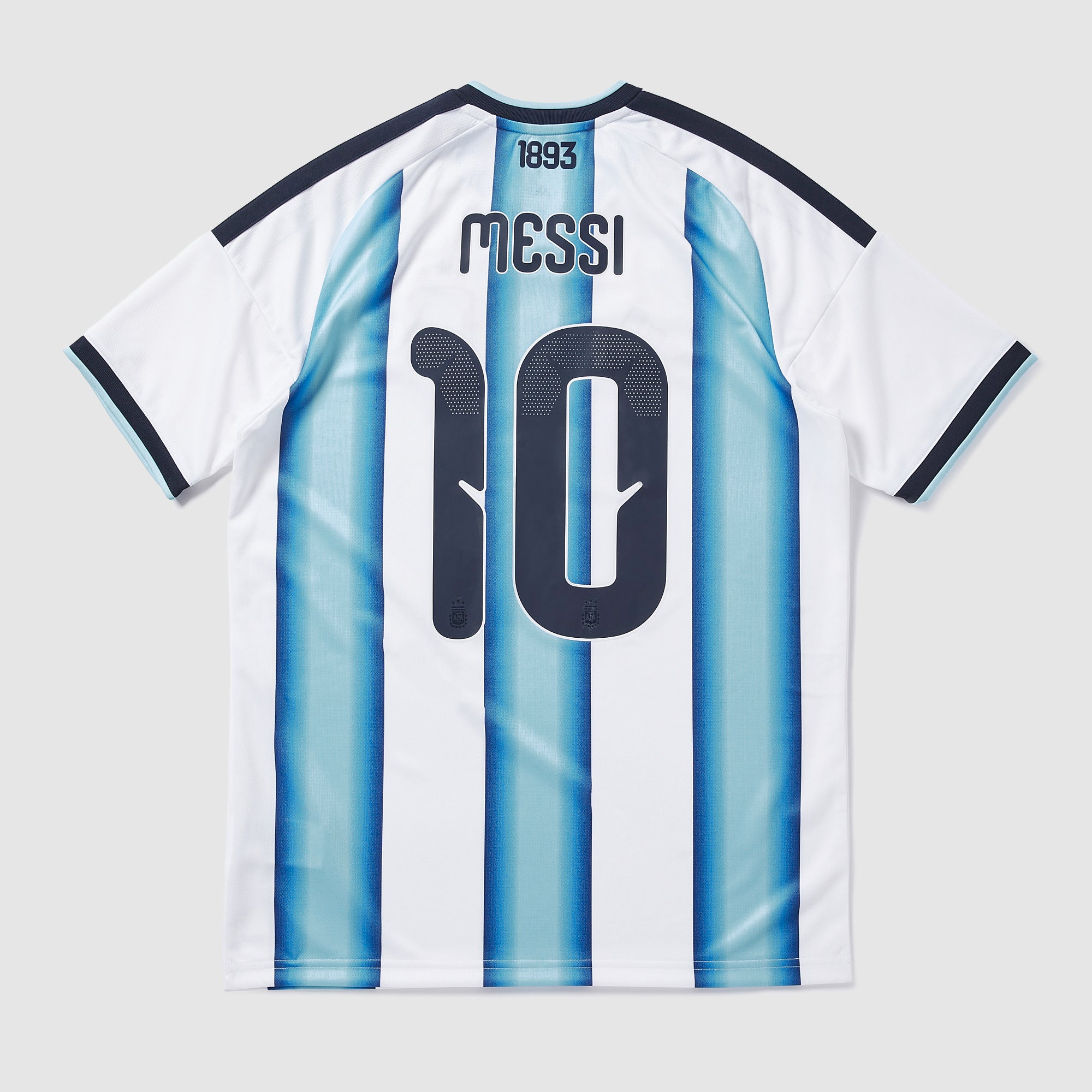 adidas Argentina 2026 Kids Home Jersey With Messi 10 - White/Icey
