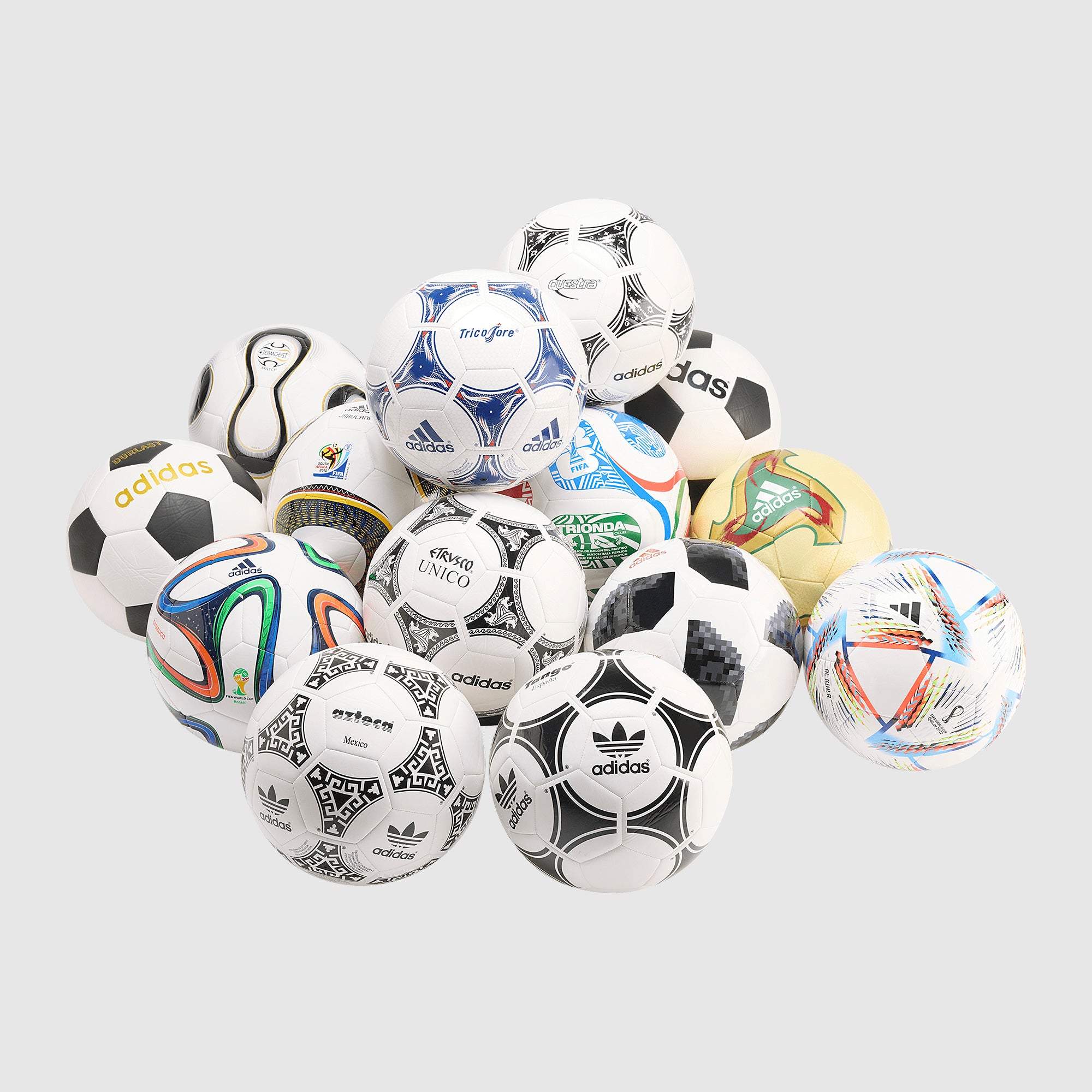 FIFAワールドカップ サッカーボールセット adidas FIFA World Cup Historical Ball Set - Multicolour - Soccer Balls
