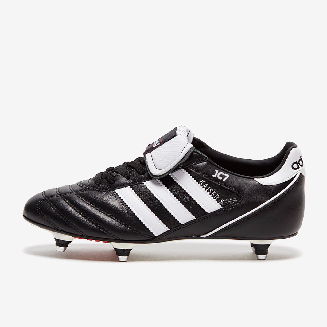 adidas Kaiser 5 Cup SG - Mens Boots - Soft Ground - Black/White/Red