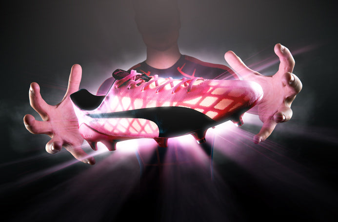 Puma evoSPEED SL FG - Mens Boots - Firm Ground - Fandango Pink/Black