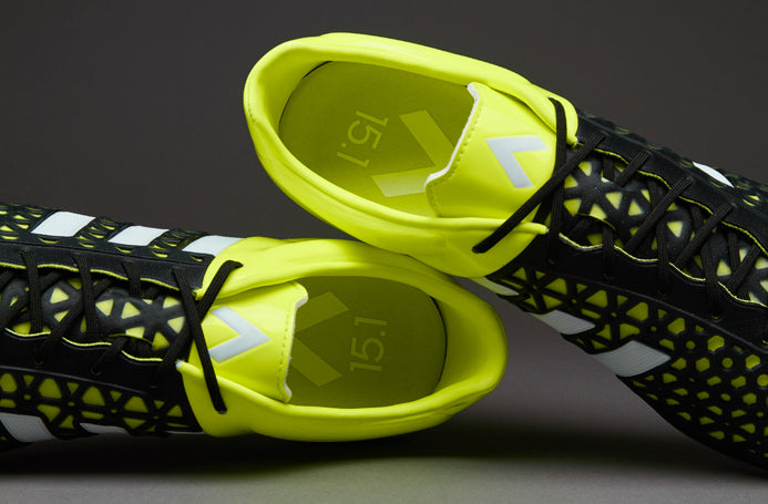 adidas ACE 15.1 FG/AG - Soccer Cleats - Firm Ground - Solar Yellow