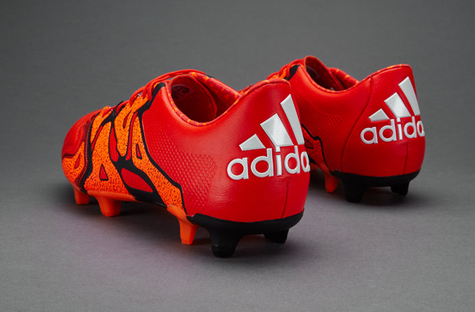 adidas X 15.1 FG/AG Leather - Mens Boots - Firm Ground - Bold