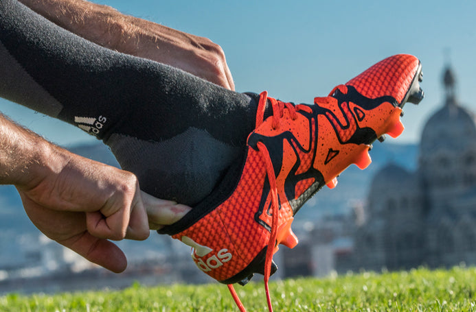 アプリコット adidas X15.1 Primeknit FG/AG - Mens Boots - Firm Ground - Solar