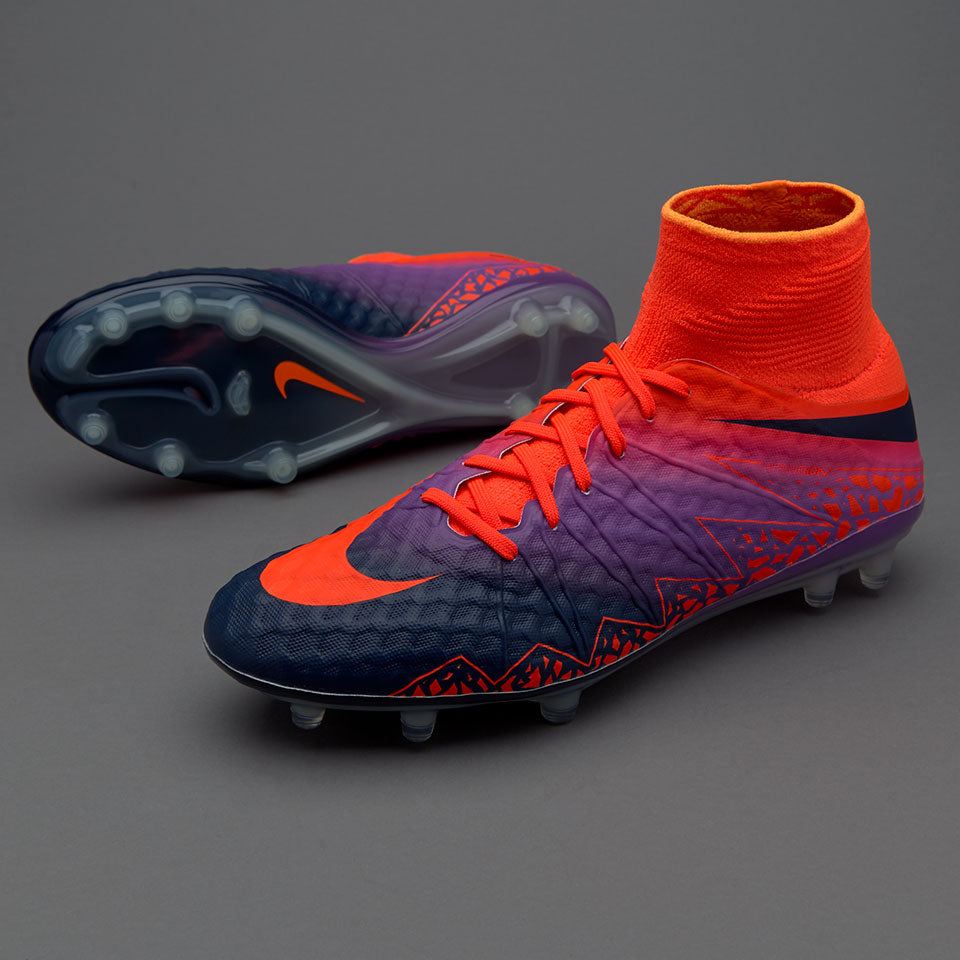 NIKE Hyper Venom Phantom Ⅱ FG 28cm Nike Hypervenom Phantom II FG - Soccer Cleats - Firm Ground - Blue