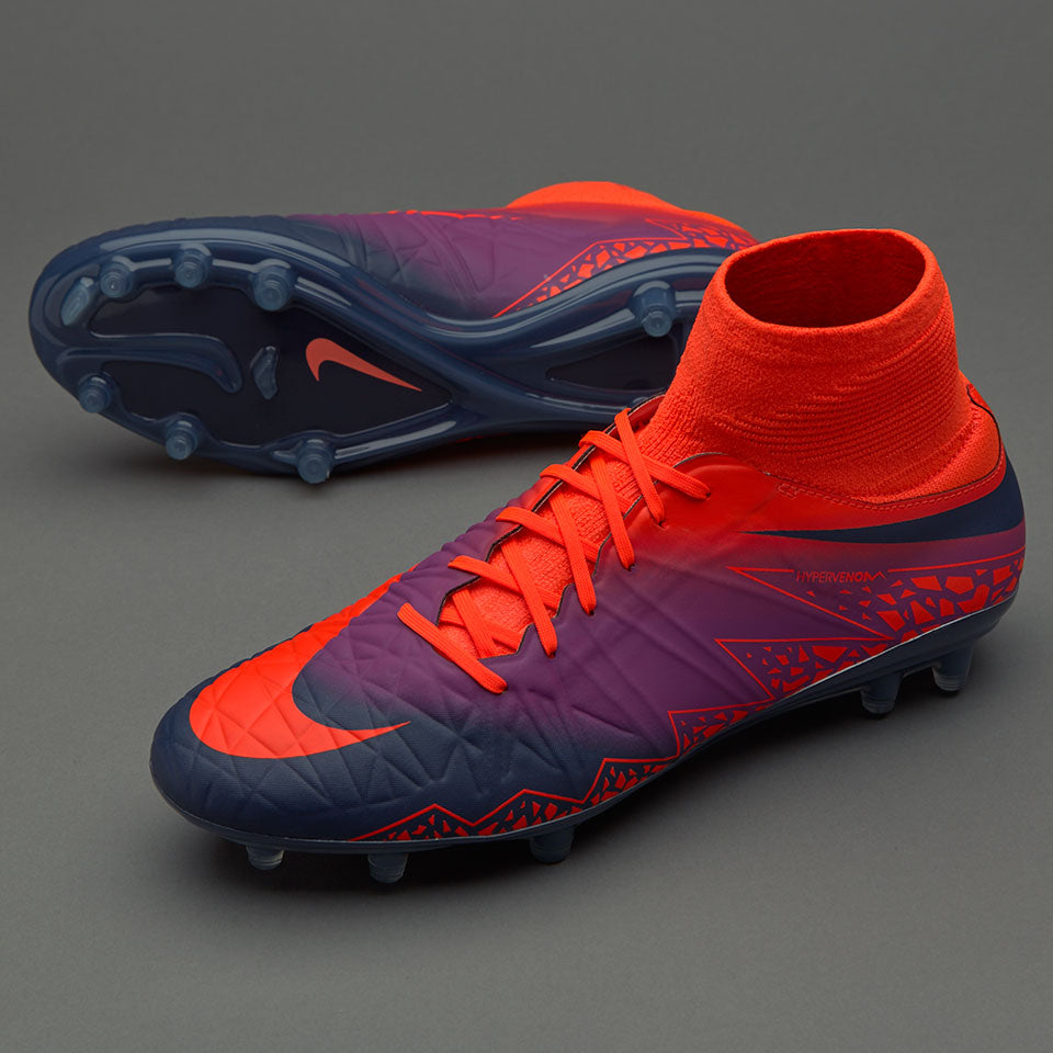 Nike Hypervenom Phatal II DF FG - Mens Soccer Cleats - Firm Ground