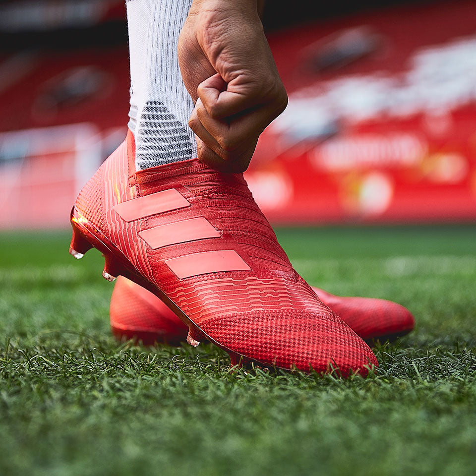 adidas Nemeziz 17+ FG - Real Coral/Red Zest/Real Coral - Mens