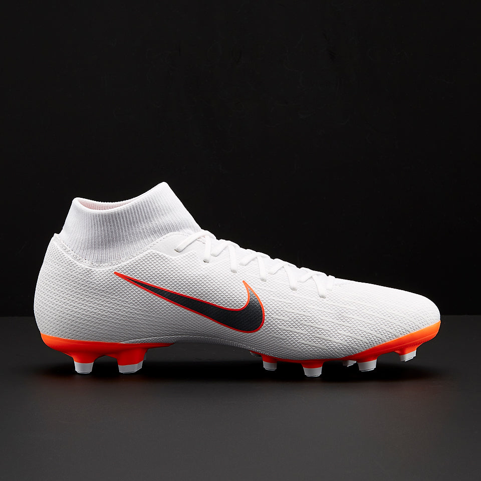 Nike Mercurial Superfly VI Academy FG/MG - White/Metallic Cool