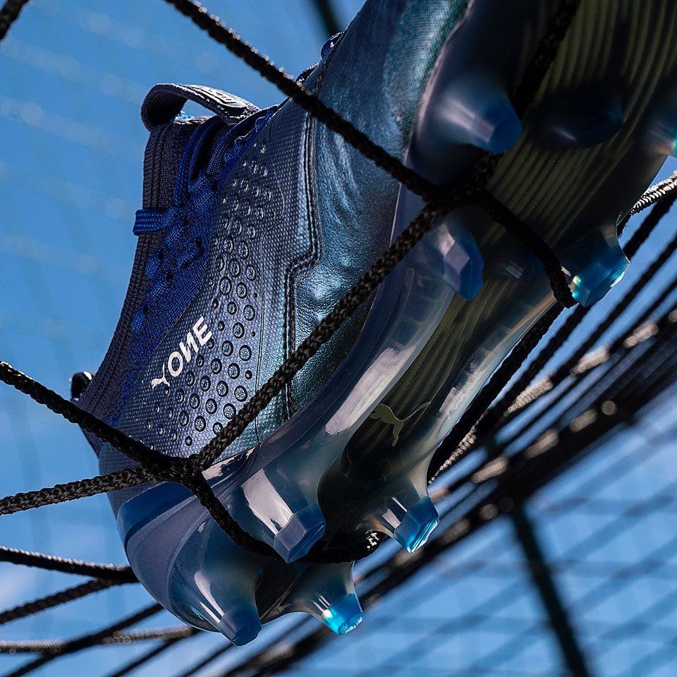 Puma One 1 Lth FG/AG - Sodalite Blue/Puma Silver/Peacoat - Mens