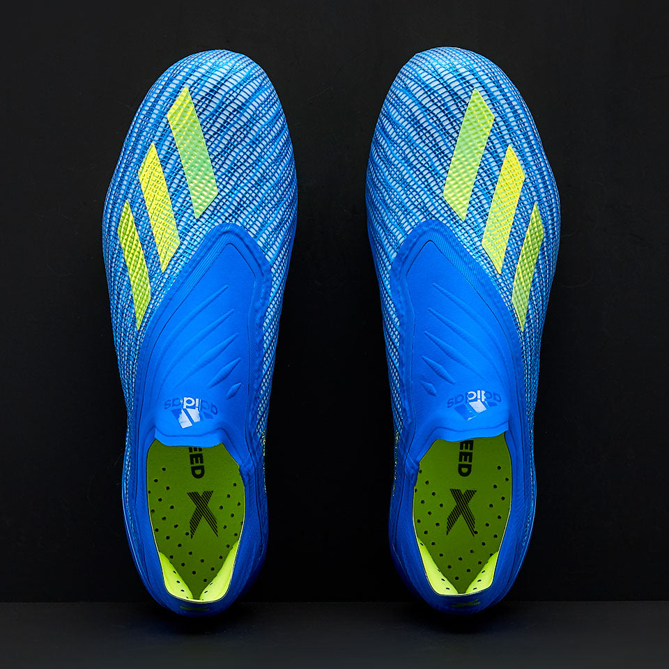 adidas X 18+ FG - Mens Soccer Cleats - Firm Ground - Blue