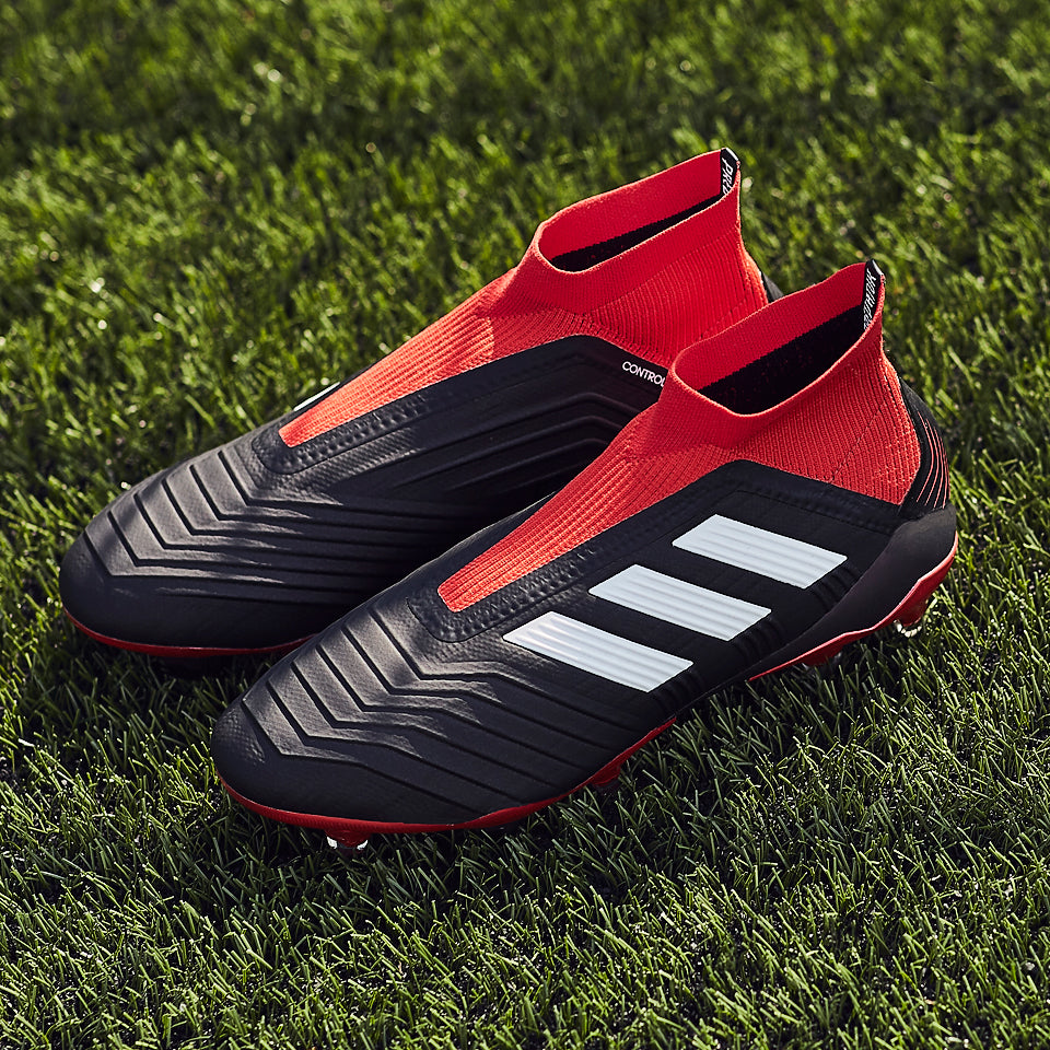 adidas Predator 18+ FG - Mens Soccer Cleats - Firm Ground - Black