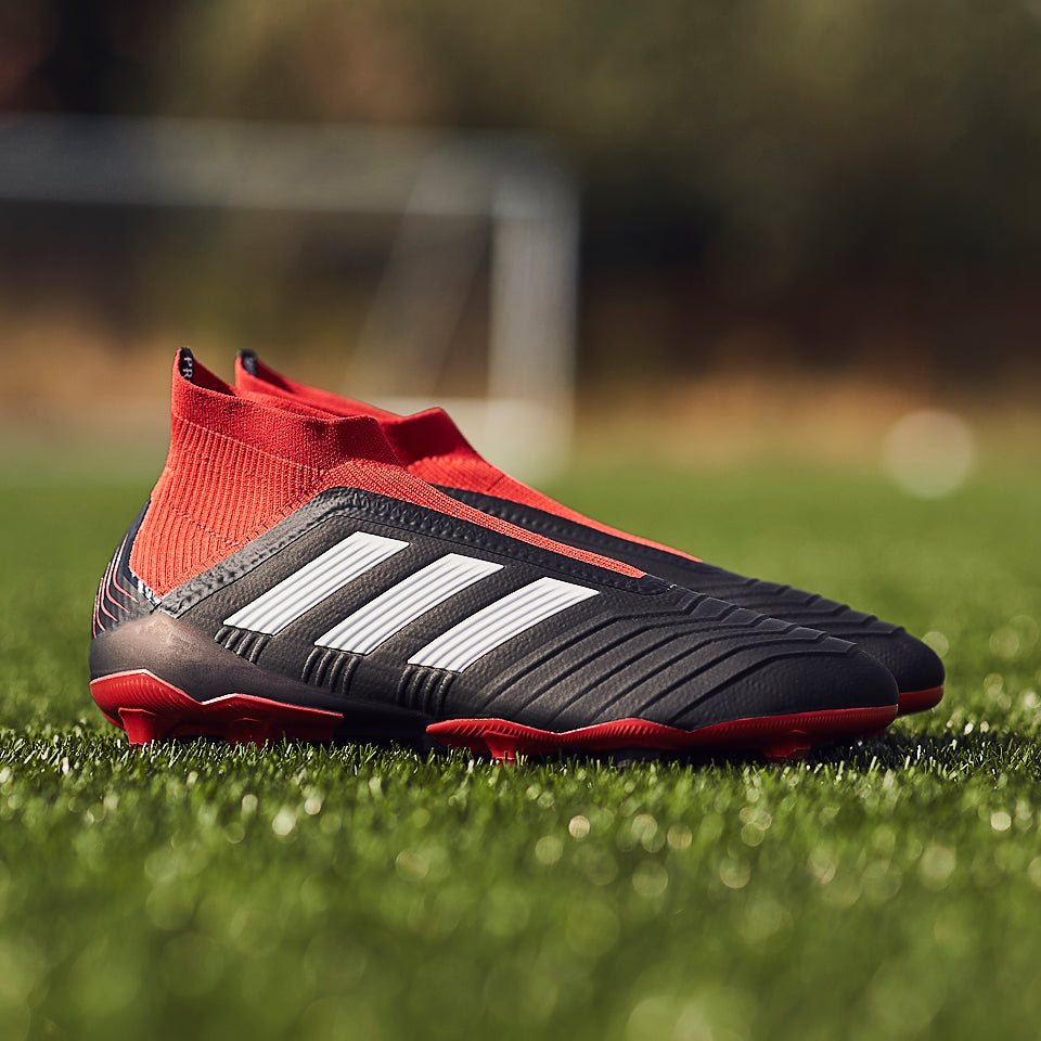 adidas Predator 18+ FG - Mens Soccer Cleats - Firm Ground - Black