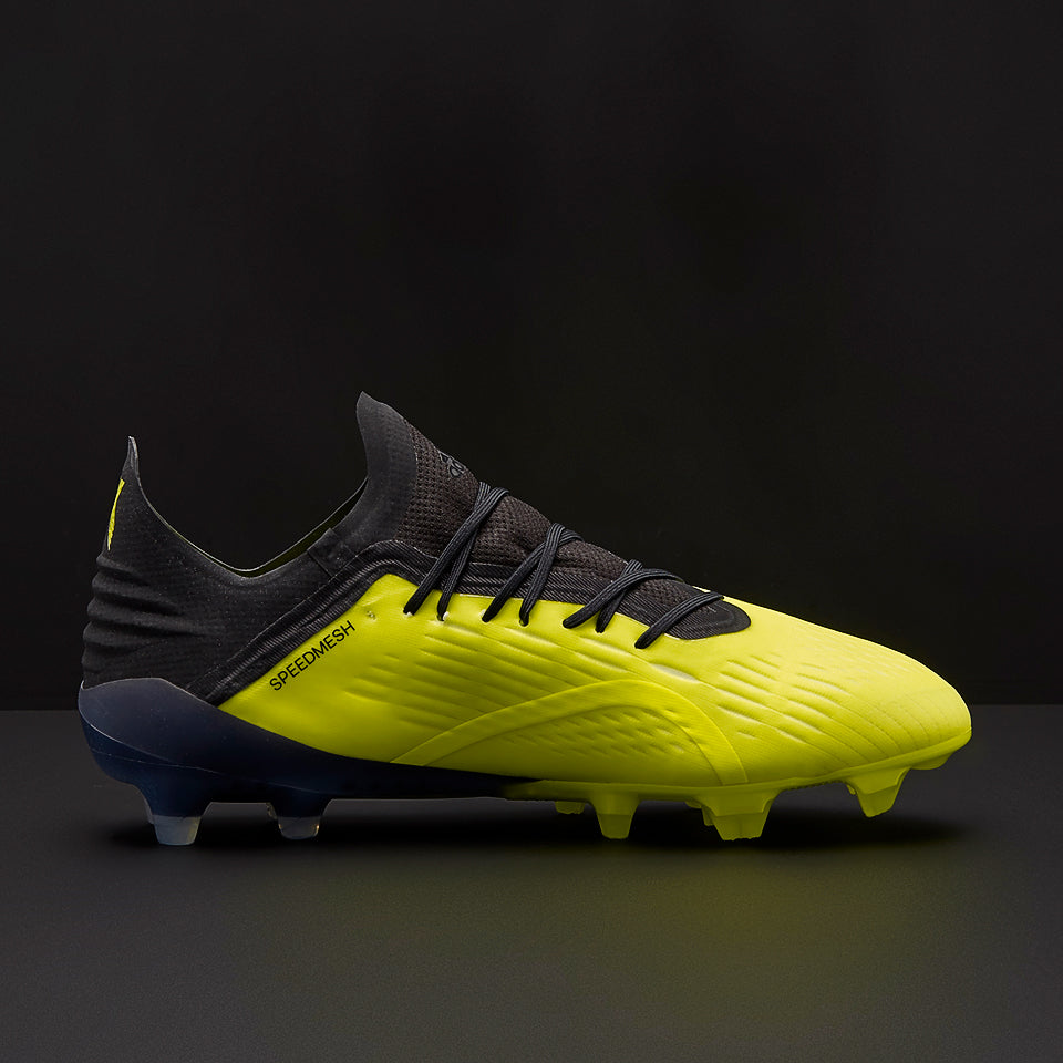 adidas X 18.1 FG - Mens Soccer Cleats - Firm Ground - Yellow