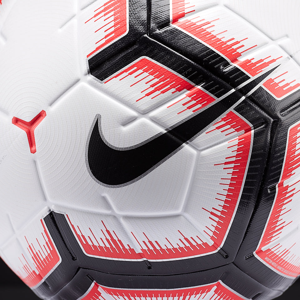 Nike Merlin - White/Bright Crimson/Black/Black - Match Day - Footballs