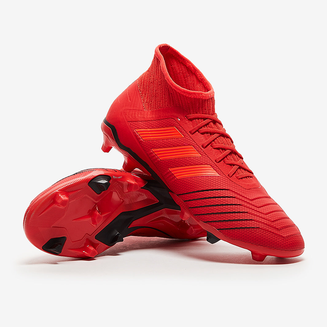 adidas Predator 19.2 FG - Active Red/Solar Red/Core Black - Firm