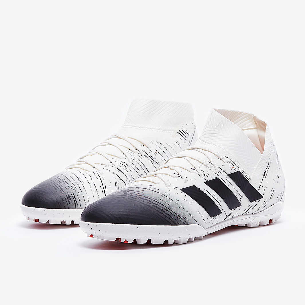 adidas Nemeziz 18.3 TF - Off White/Core Black/Active Red - Turf