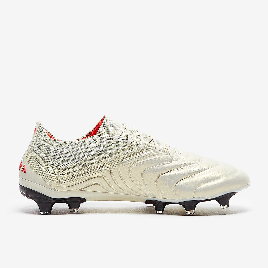 adidas Copa 19.1 FG - Off White/Solar Red/Core Black - Firm Ground