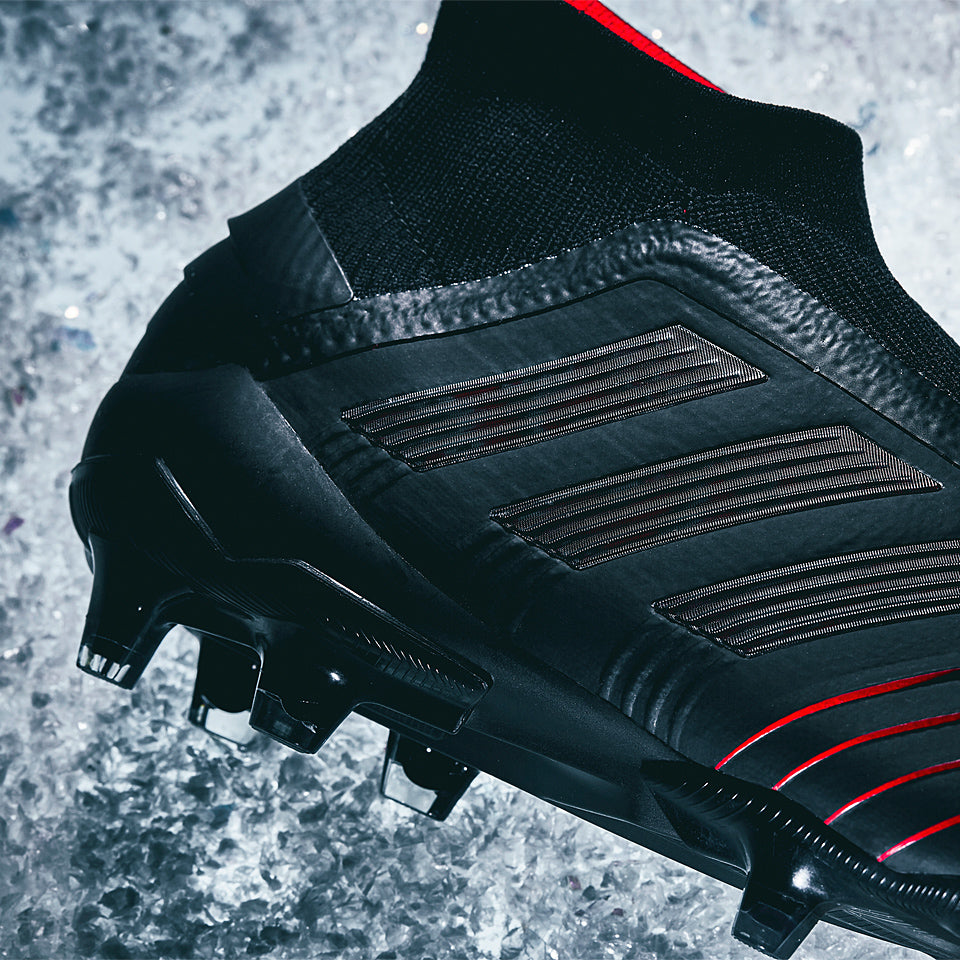 adidas Predator 19+ FG - Core Black/Active Red - Firm Ground