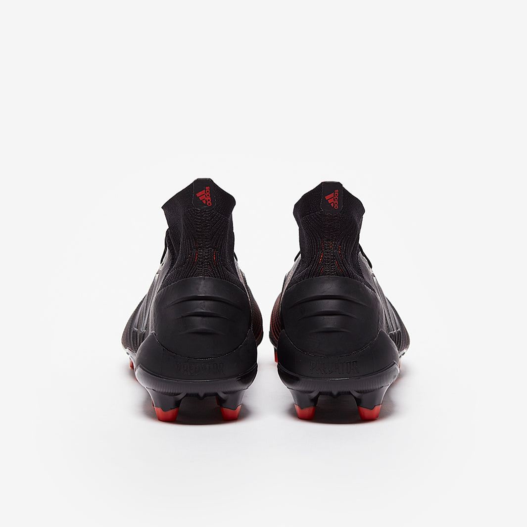 adidas Predator 19.1 FG - Core Black/Active Red - Firm Ground