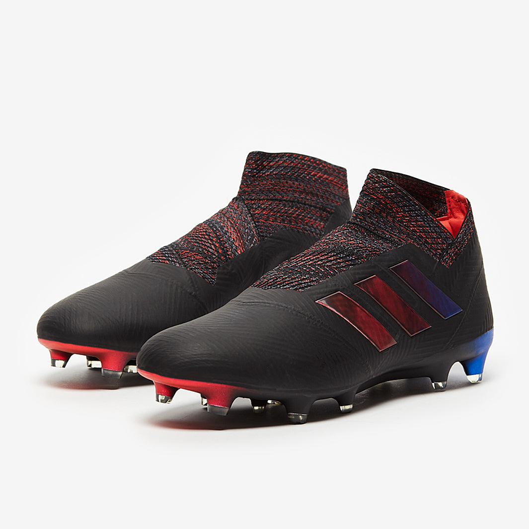 adidas NEMEZIZ サッカーシューズ 黒赤 adidas Nemeziz 17.1 FG Firm Ground Soccer Cleats - Black/Solar Red