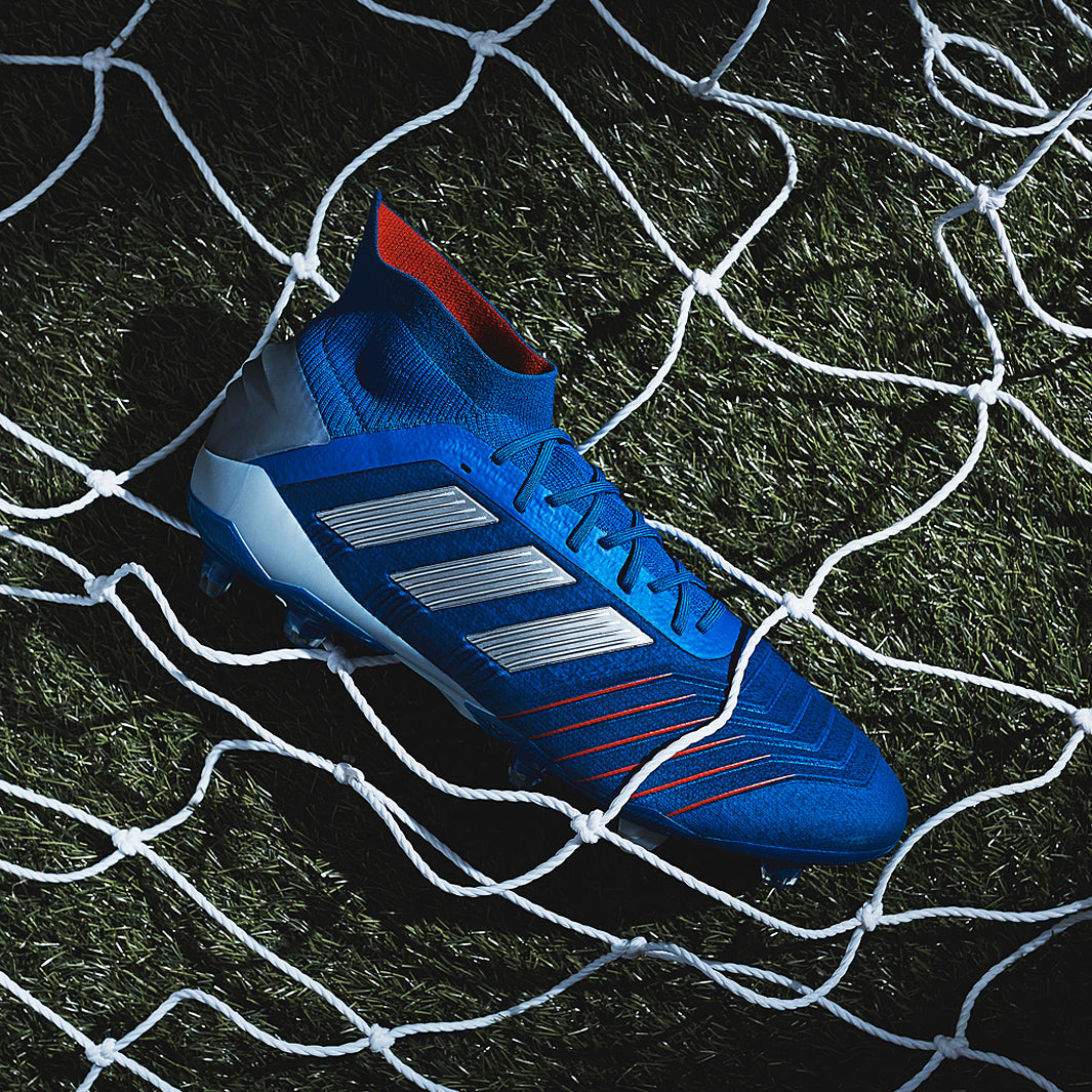 adidas Predator 19.1 FG - Bold Blue/Silver Metallic/Football Blue