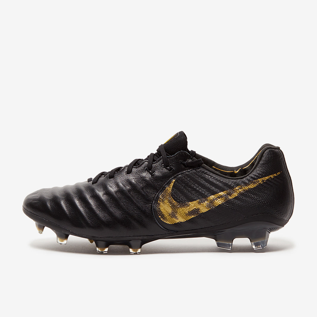 シューズ NIKE TIEMPO LEGEND 7 ELITE FG Black Gold Nike Tiempo Legend VII Elite FG - Black/Metallic Gold - Firm