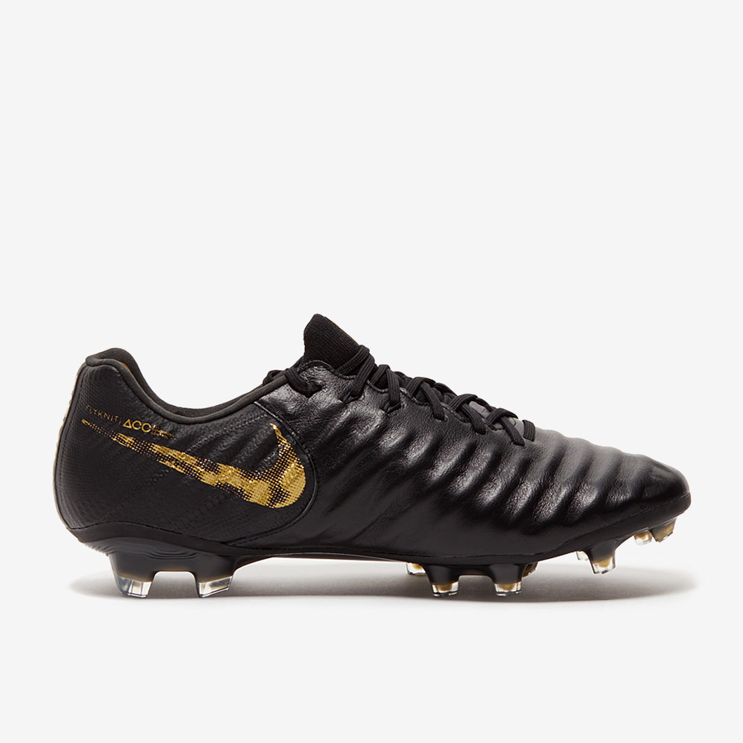 シューズ NIKE TIEMPO LEGEND 7 ELITE FG Black Gold Buy Nike Tiempo Legend 7 Elite FG 'Black Gold' - AH7238 077 | GOAT