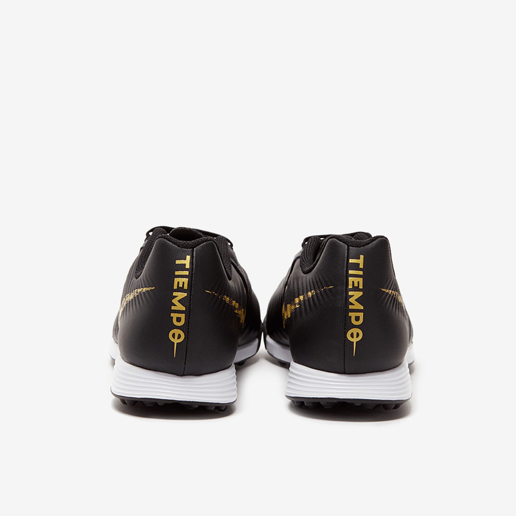 Nike Tiempos サッカーシューズ ブラック/ゴールド Nike Tiempo Legend VII Academy TF - Black/Metallic Gold - Turf