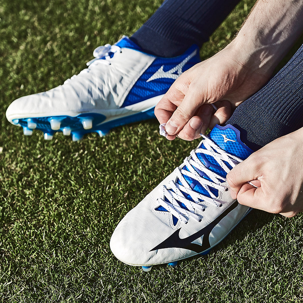 Mizuno Rebula 3 FG Made In Japan - White/Black/Directoire Blue