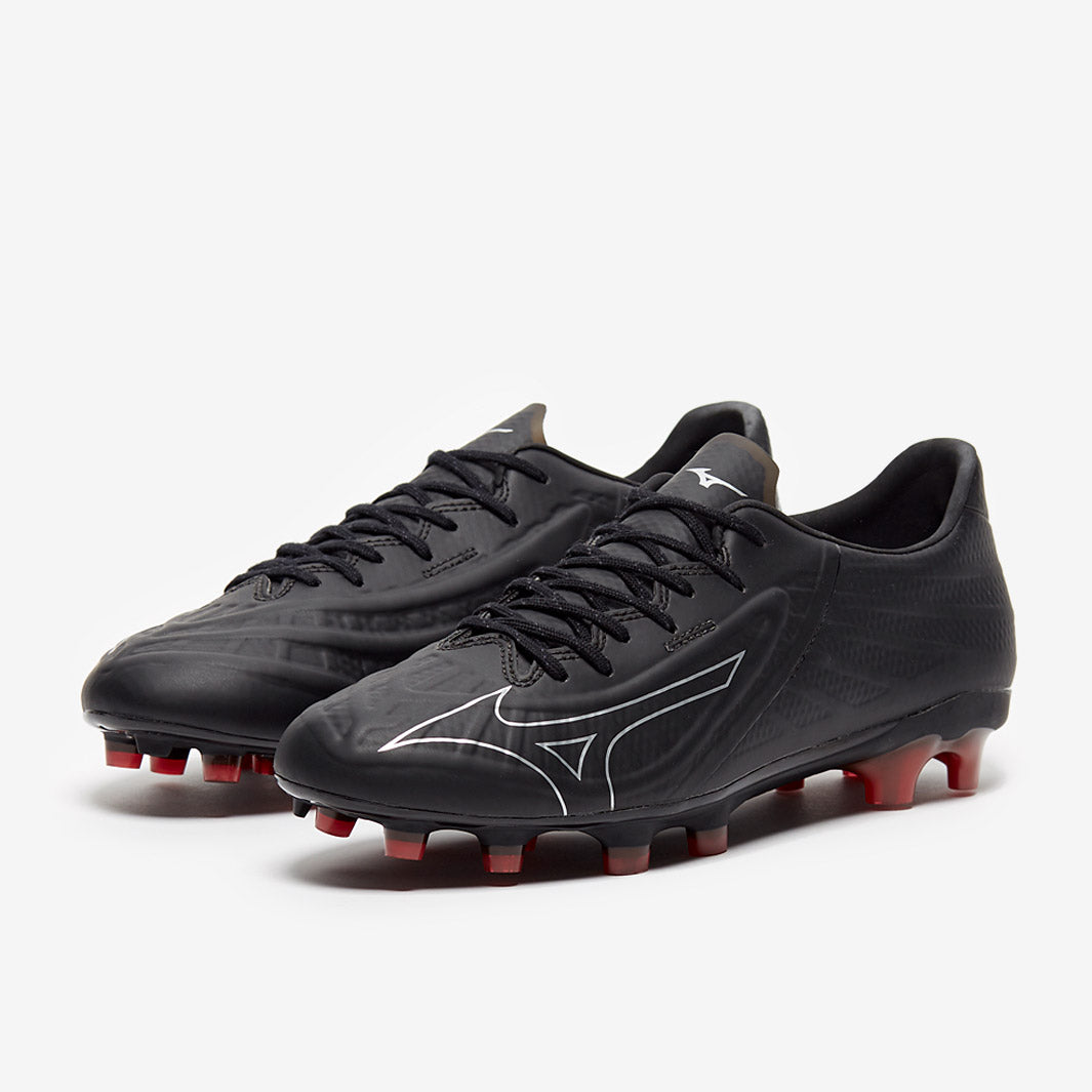 Mizuno Rebula 3 Pro FG - Black/Silver - Firm Ground - Mens Soccer